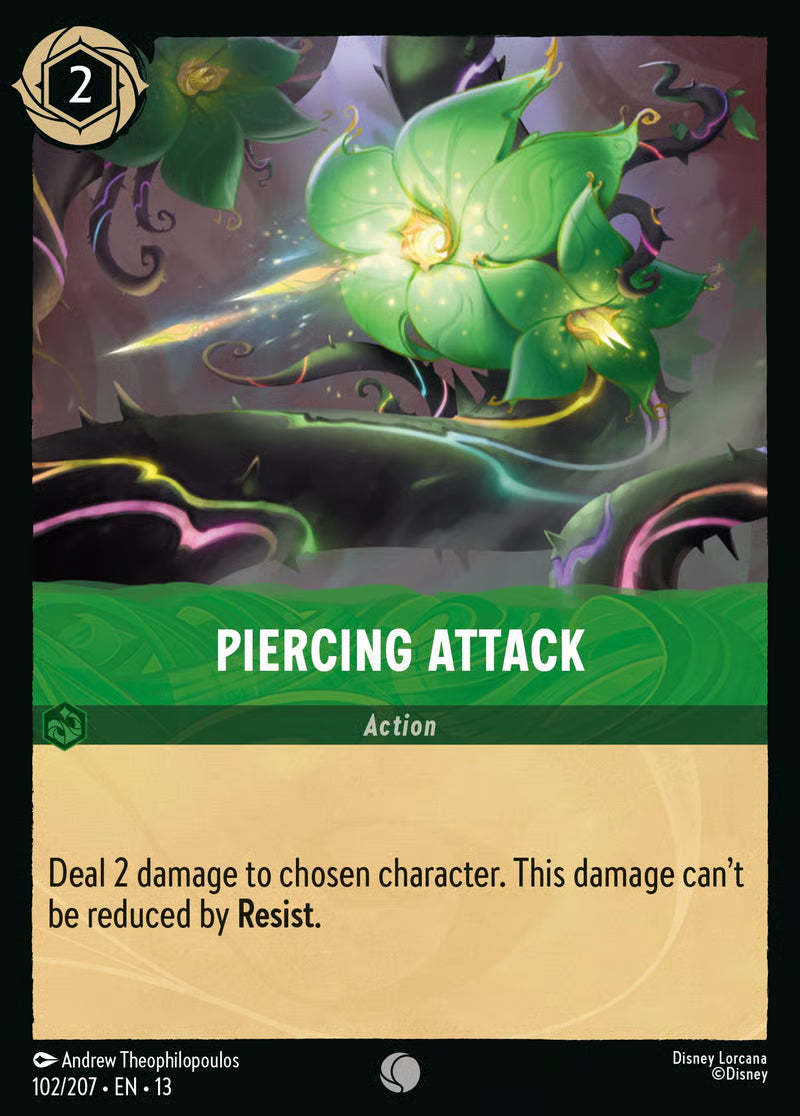 Piercing Attack [102EN13] (Attack of the Vine)