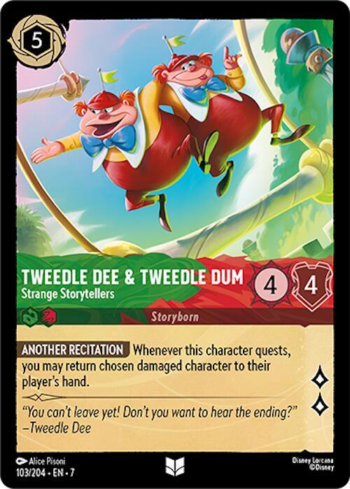 Tweedle Dee & Tweedle Dum — Strange Storytellers [103EN7] Archazia's Island