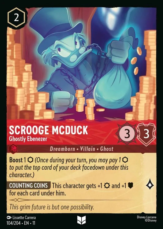 Scrooge McDuck — Ghostly Ebenezer [104EN11] Winterspell