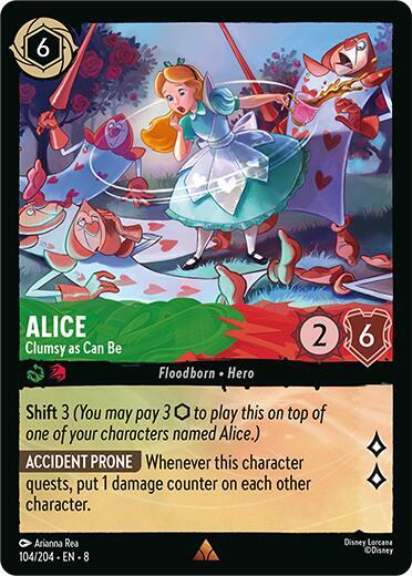Alice - Clumsy as Can Be [104EN8] (Reign of Jafar)