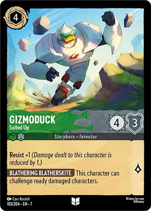 Gizmoduck — Suited Up [105EN7] Archazia's Island