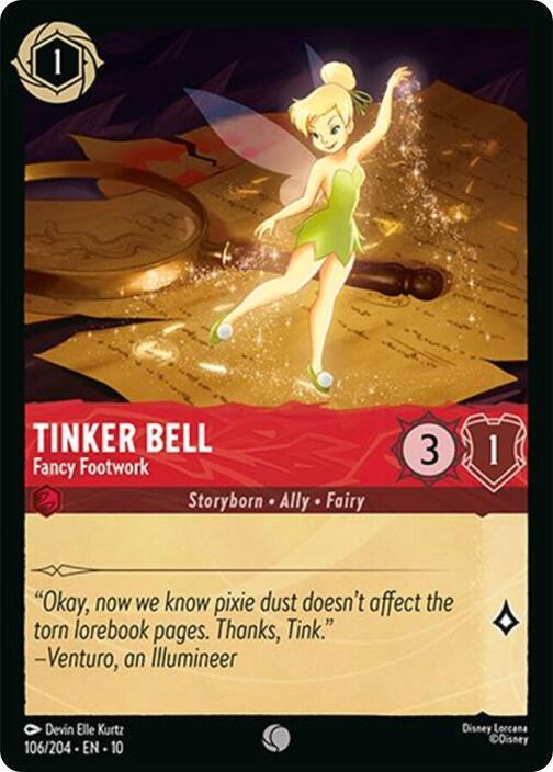 Tinker Bell - Fancy Footwork [106EN10] (Whispers In The Well)