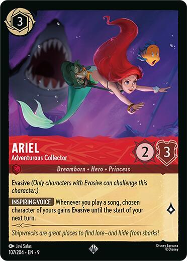 Ariel - Adventurous Collector [107EN9] (Fabled)