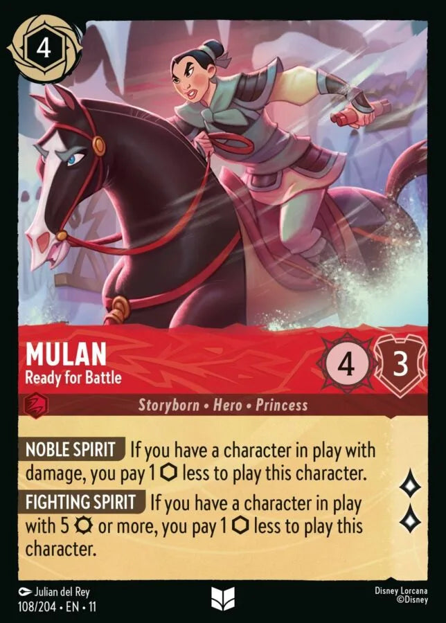 Mulan — Ready for Battle [108EN11] Winterspell