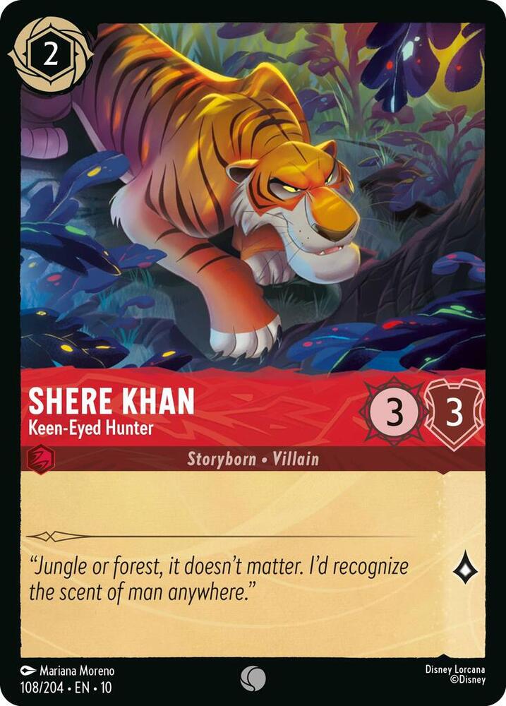 Shere Khan - Keen-Eyed Hunter [108EN10] (Whispers In The Well)