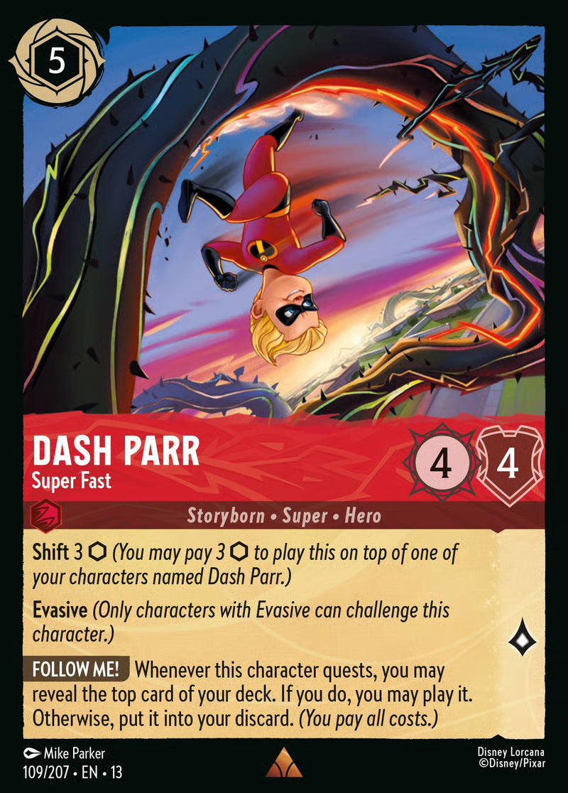 Dash Parr - Super Fast [109EN13] (Attack of the Vine)