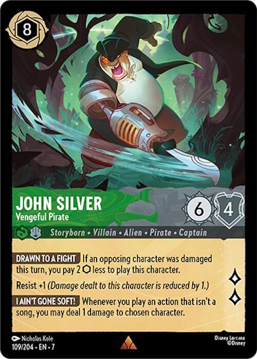 John Silver — Vengeful Pirate [109EN7] Archazia's Island