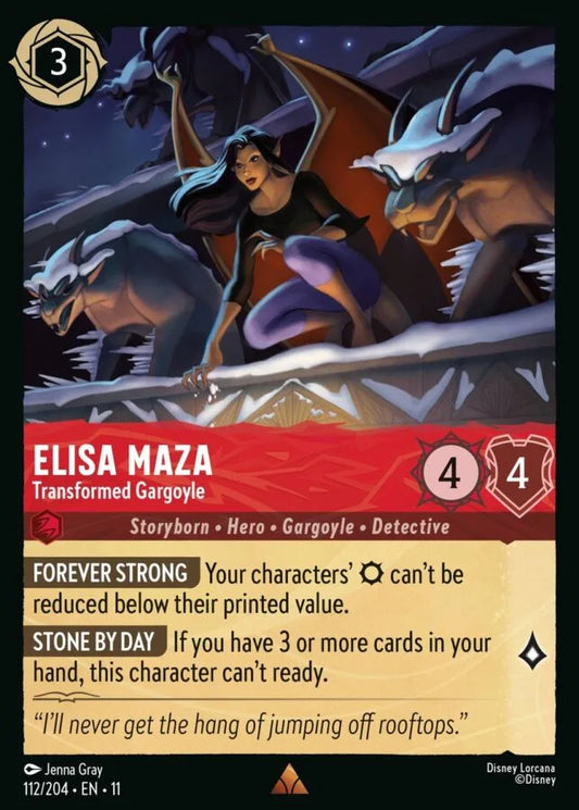 Elisa Maza — Transformed Gargoyle [112EN11] Winterspell