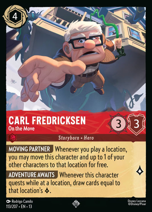 Carl Fredricksen - On the Move [113EN13] (Attack of the Vine)