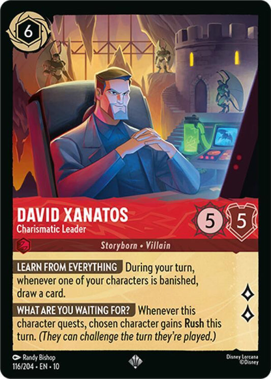 David Xanatos - Charismatic Leader [116EN10] (Whispers In The Well)