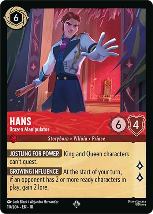 Hans - Brazen Manipulator [117EN10] (Whispers In The Well)