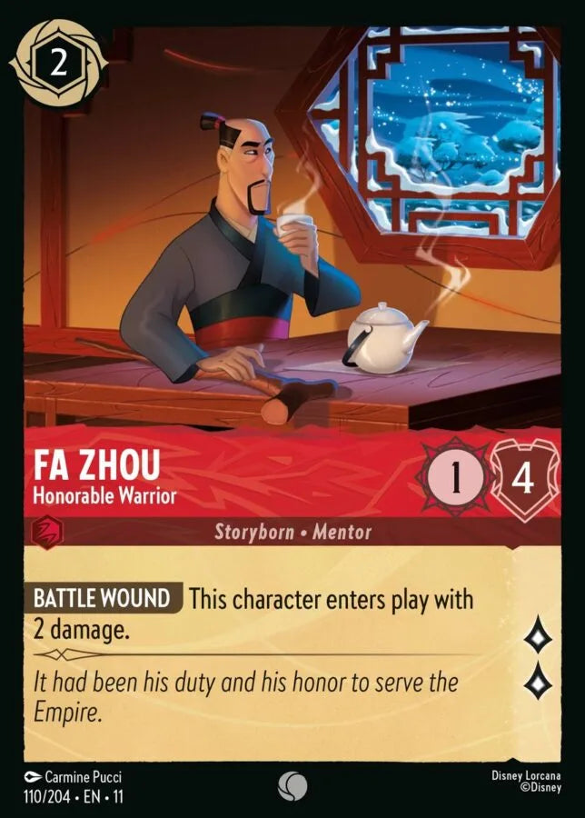 Fa Zhou — Honorable Warrior [110EN11] Winterspell