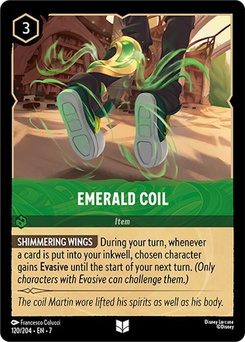 Emerald Coil — Item [120EN7] Archazia's Island
