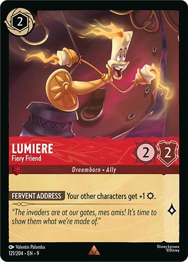 Lumiere - Fiery Friend [121EN9] (Fabled)