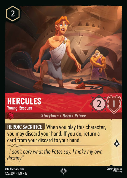 Hercules - Young Rescuer [123EN12] (Wilds Unknown)