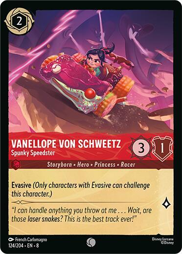 Vanellope Von Schweetz – Spunky Speedster [124EN8] (Reign of Jafar)