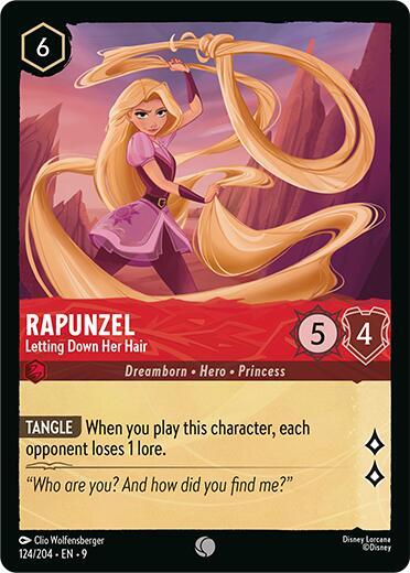Rapunzel — Letting Down Her Hair [124EN9] (Fabled)