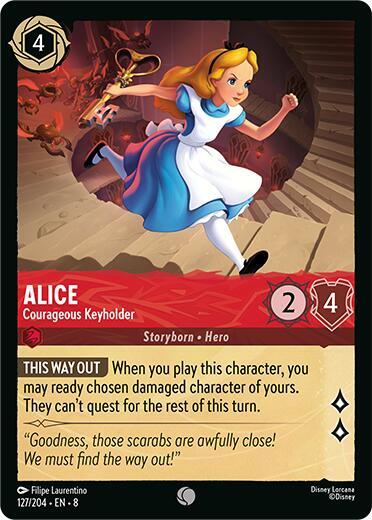 Alice – Courageous Keyholder [127EN8] (Reign of Jafar)