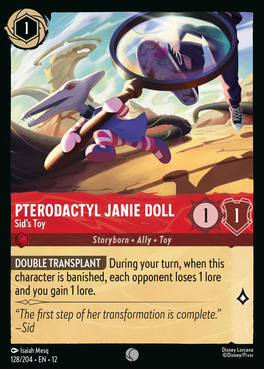 Pterodactyl Janie Doll - Sid's Toy [128EN12] (Wilds Unknown)