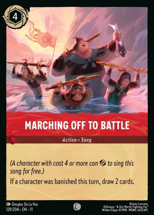 Marching Off to Battle [129EN11] Winterspell