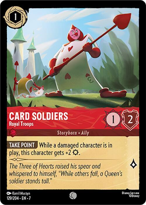 Card Soldiers — Royal Troops [129EN7] Archazia's Island