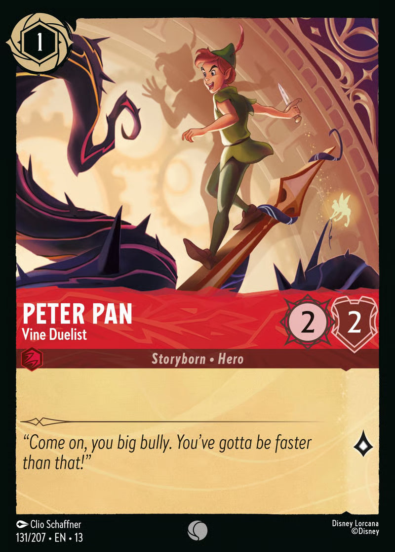 Peter Pan - Vine Duelist [131EN13] (Attack of the Vine)