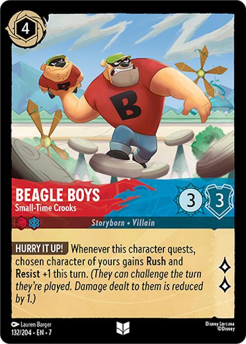 Beagle Boys — Small-Time Crooks [132EN7] Archazia's Island