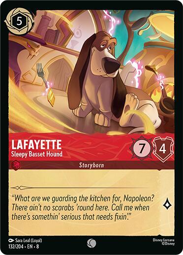 Lafayette – Sleepy Basset Hound [132EN8] (Reign of Jafar)