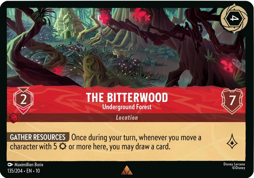 The Bitterwood - Underground Forest [135EN10] (Whispers In The Well)