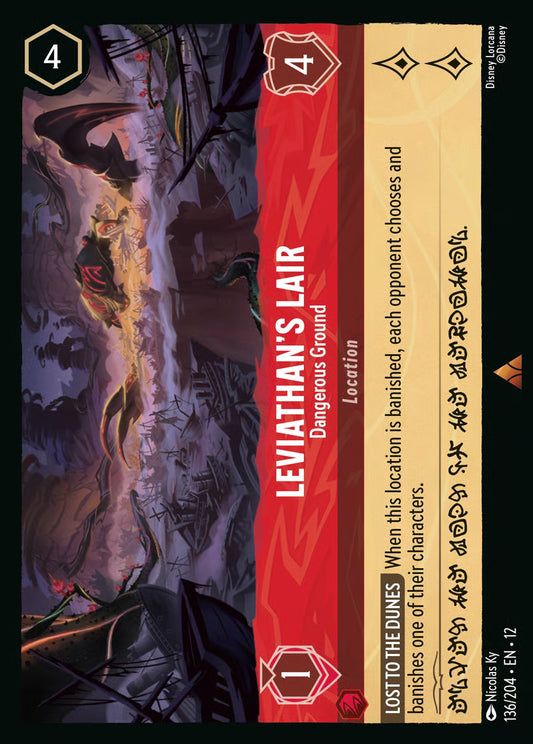 Leviathan's Lair - Dangerous Ground [136EN12] (Wilds Unknown)