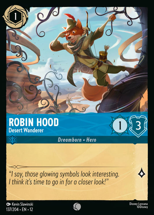 Robin Hood - Desert Wanderer [137EN12] (Wilds Unknown)