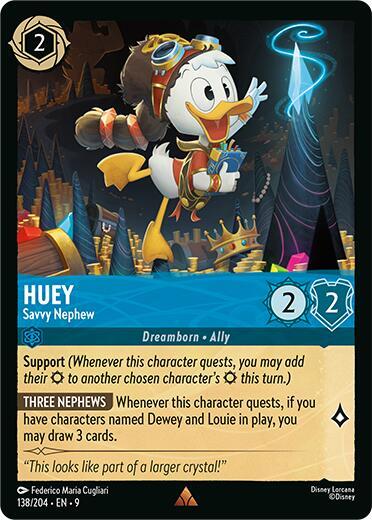 Huey — Savvy Nephew [138EN9] (Fabled)