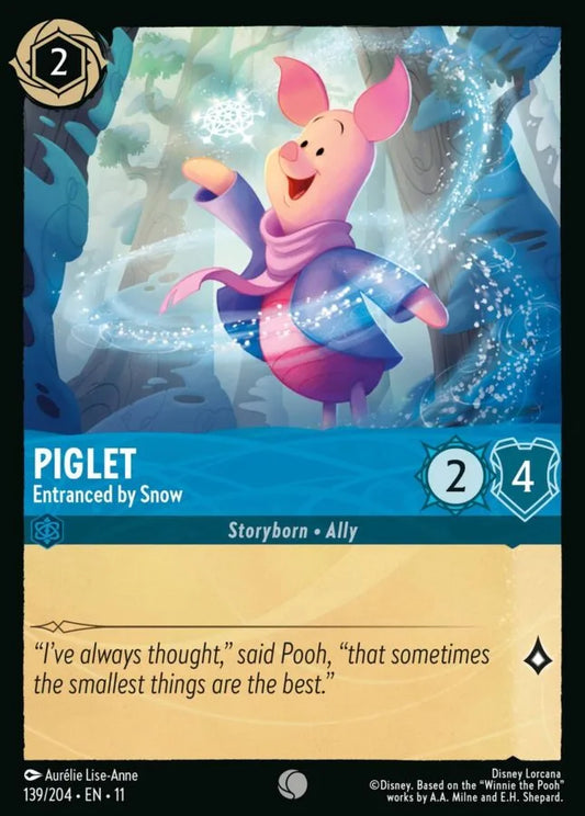 Piglet — Entranced by Snow [139EN11] Winterspell
