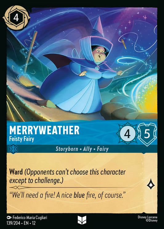 Merryweather - Feisty Fairy [139EN12] (Wilds Unknown)