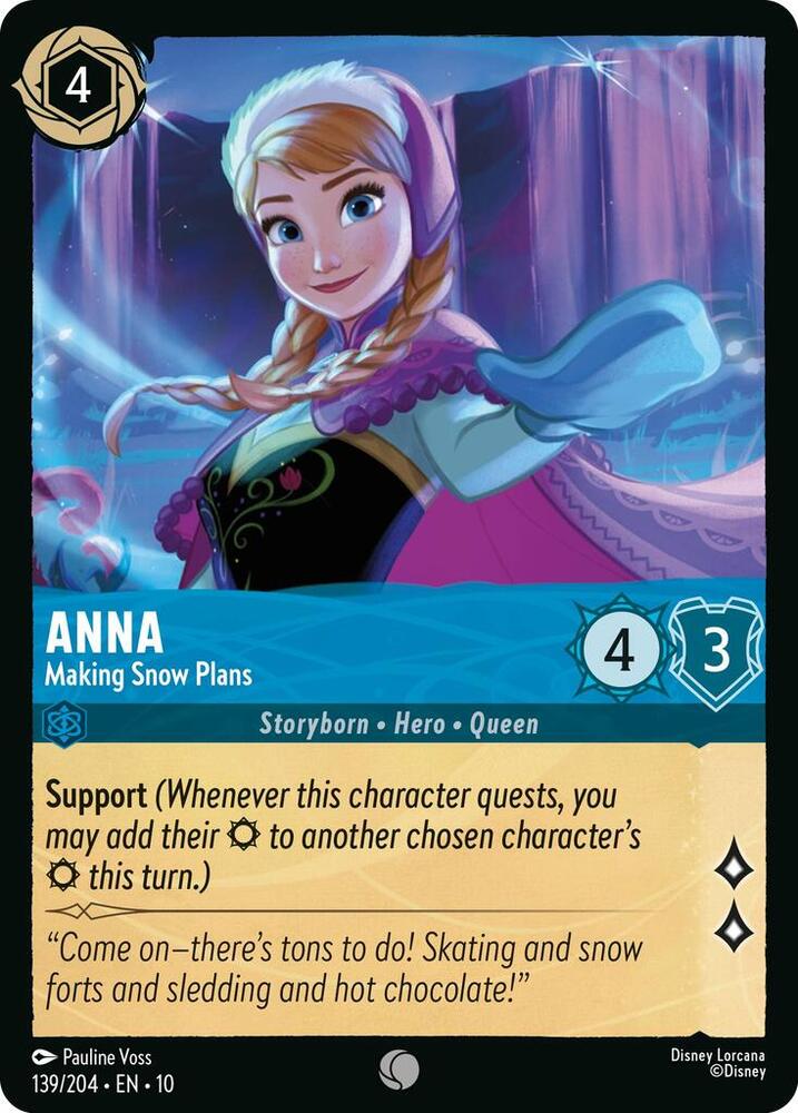 Anna - Making Snow Plans [139EN10] (Whispers In The Well)