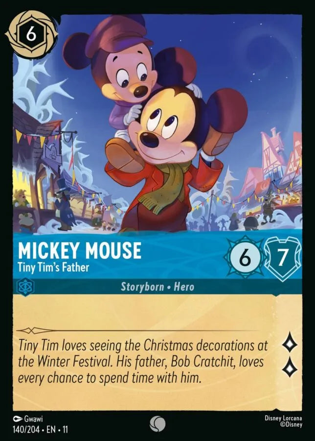 Mickey Mouse — Tiny Tim’s Father [140EN11] Winterspell
