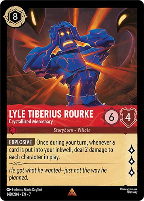 Lyle Tiberius Rourke — Crystallized Mercenary [140EN7] Archazia's Island