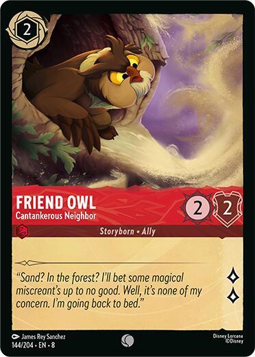 Friend Owl – Cantankerous Neighbor [144EN8] (Reign of Jafar)