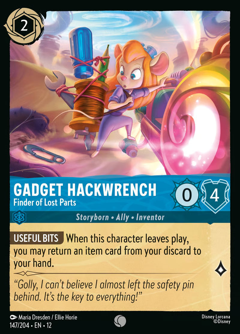 Gadget Hackwrench - Finder of Lost Parts [147EN12] (Wilds Unknown)