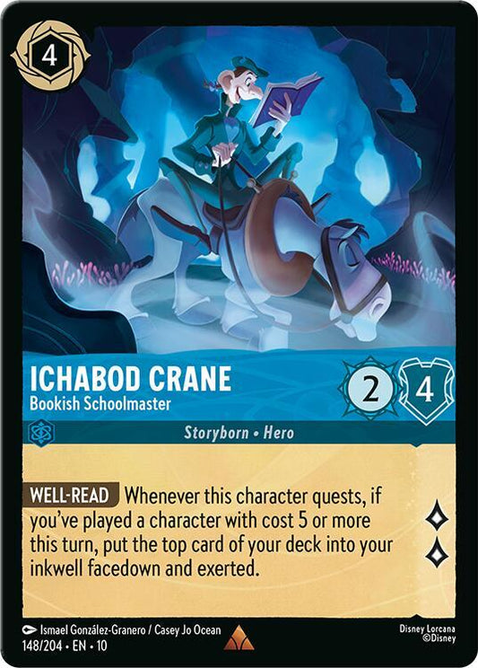 Ichabod Crane - Bookish Schoolmaster [148EN10] (Whispers In The Well)