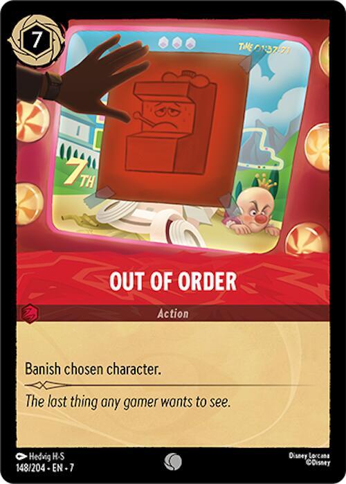 Out of Order — Action [148EN7] Archazia's Island