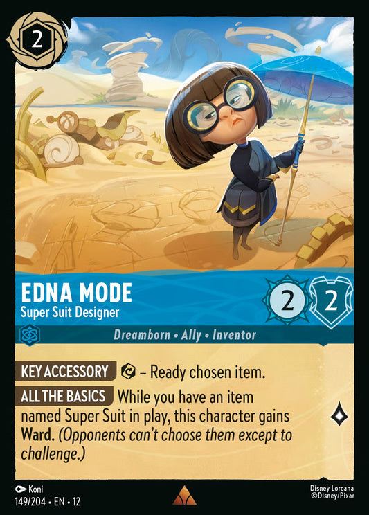 Edna Mode - Super Suit Designer [149EN12] (Wilds Unknown)