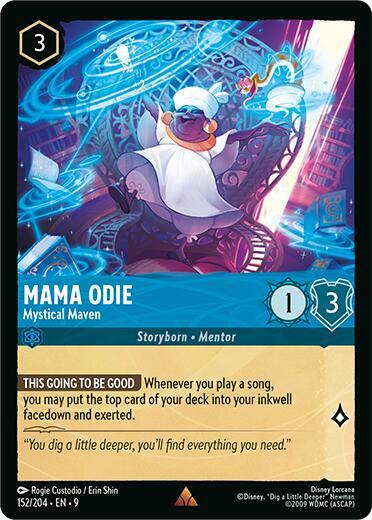 Mama Odie — Mystical Maven [152EN9] (Fabled)