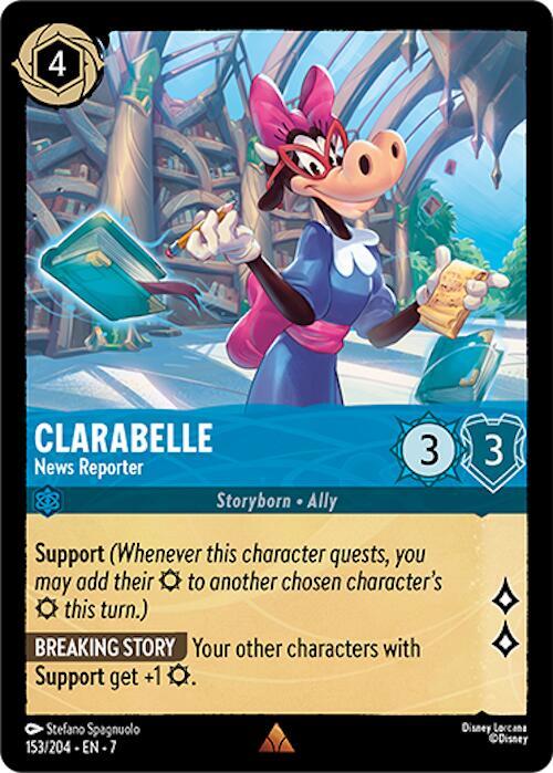 Clarabelle — News Reporter [153EN7] Archazia's Island