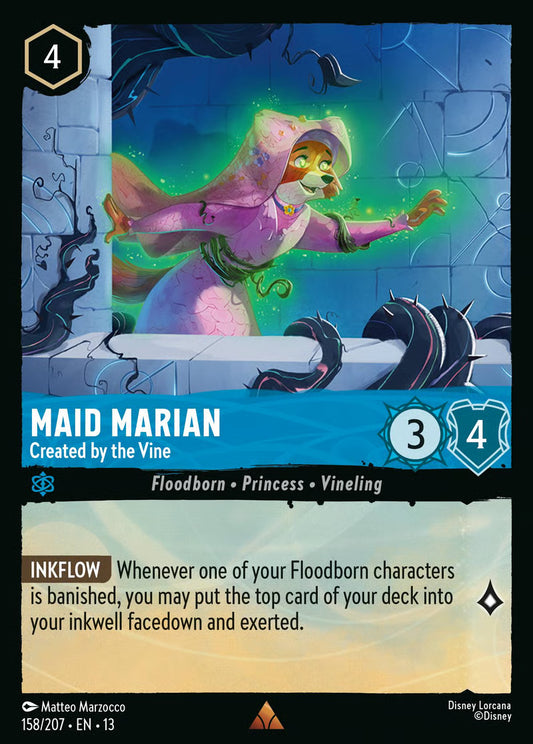 Maid Marian - Created by the Vine [158EN13] (Attack of the Vine)