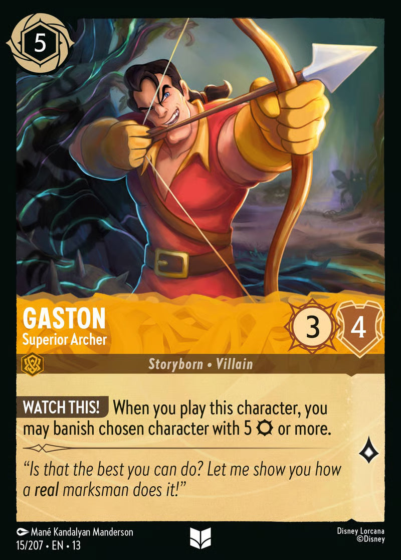 Gaston - Superior Archer [15EN13] (Attack of the Vine)