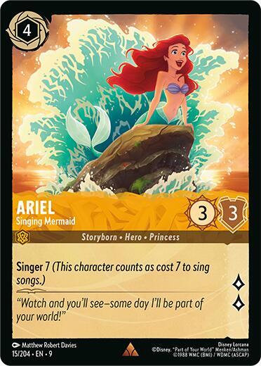 Ariel — Singing Mermaid [15EN9] (Fabled)