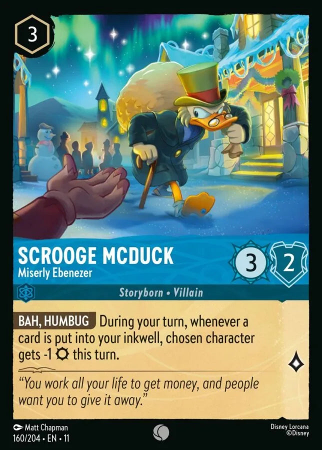 Scrooge McDuck — Miserly Ebenezer [160EN11] Winterspell