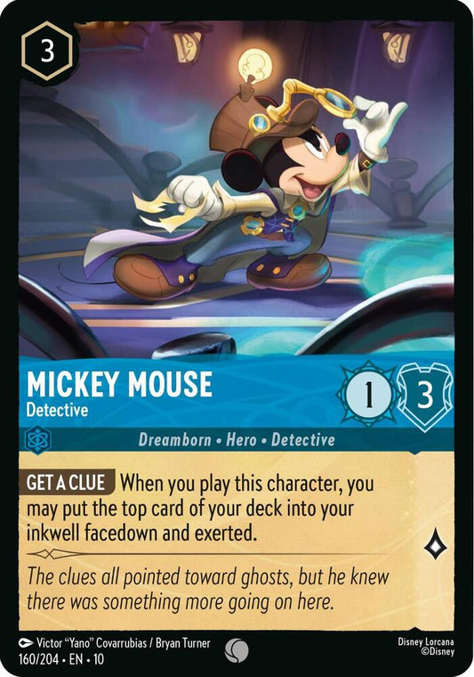 Mickey Mouse - Detective [160EN10] (Whispers In The Well)
