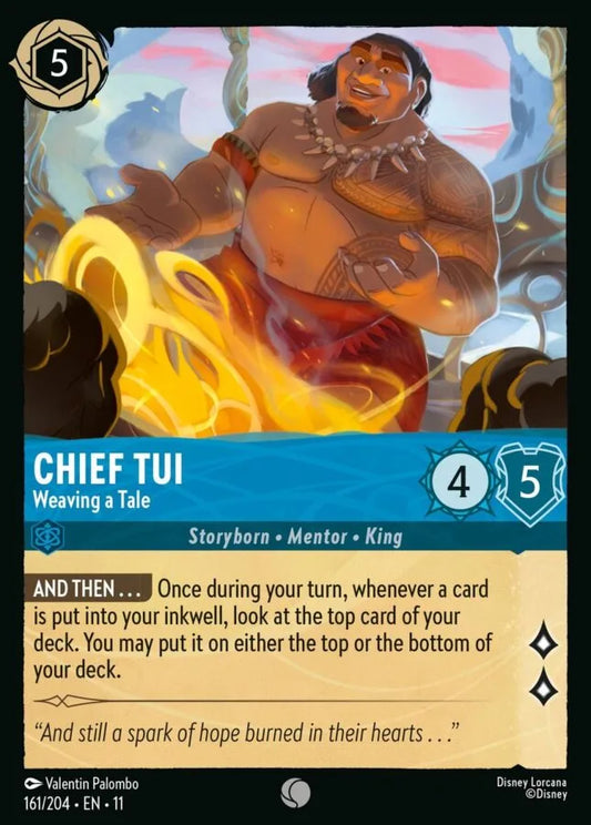Chief Tui — Weaving a Tale [161EN11] Winterspell